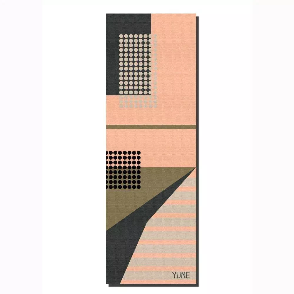 Yune Yoga - Yoga Mat | 6mm Thick | Tan | Non-Slip | Eco Friendly | RA88