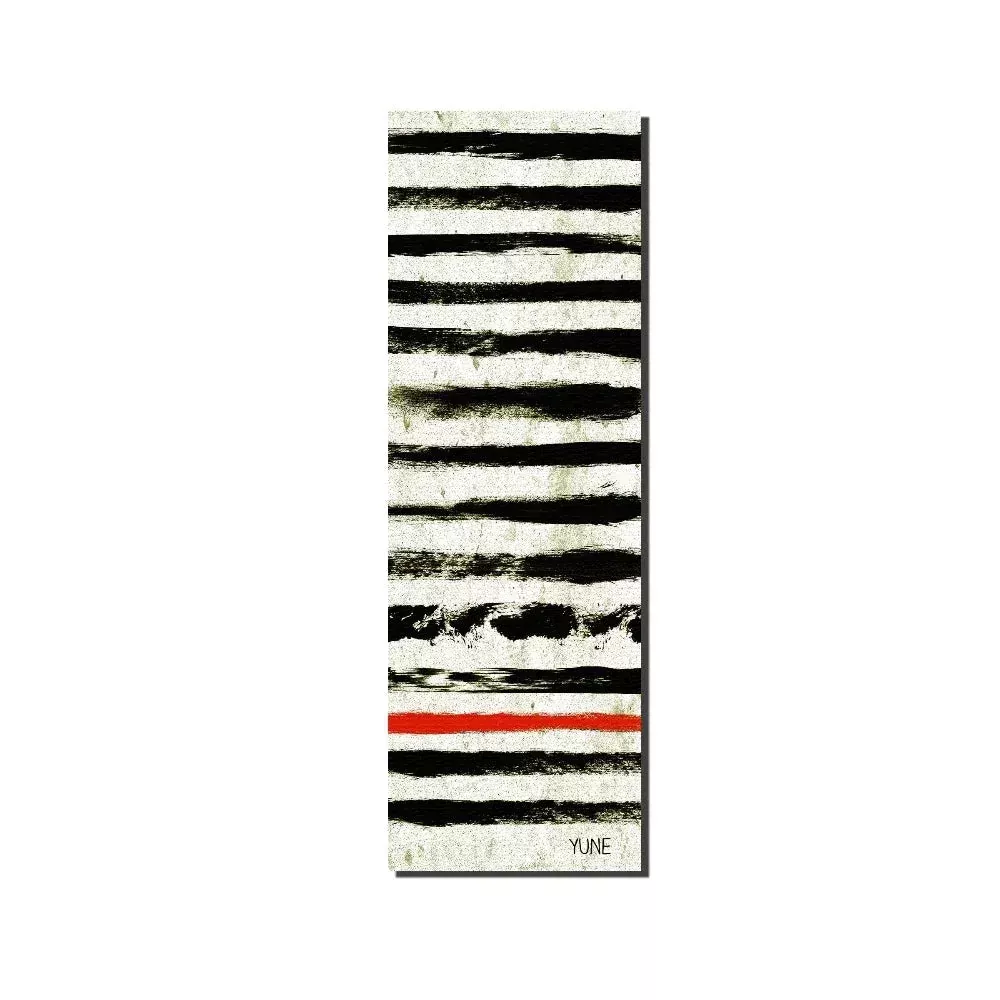 Yune Yoga - Yoga Mat | 6mm Thick | White Black | Non-Slip | Eco Friendly | Juniper