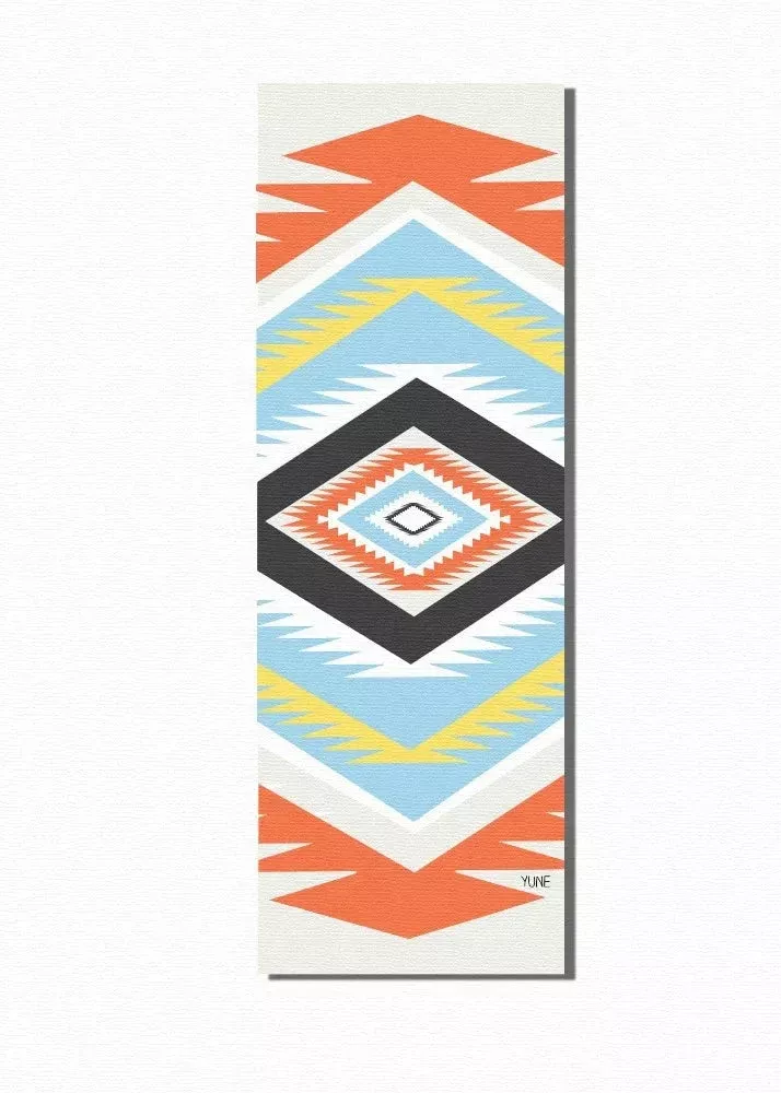 Yune Yoga - Yoga Mat | 6mm Thick | White | Non-Slip | Eco Friendly | Juliet