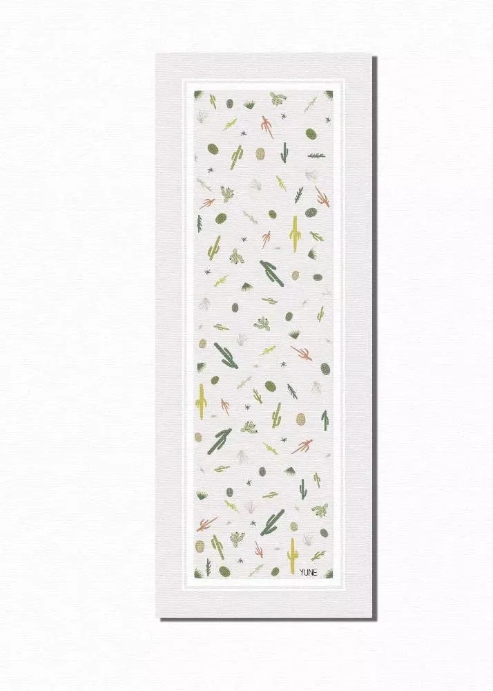 Yune Yoga - Yoga Mat | 6mm Thick | White | Non-Slip | Eco Friendly | Juno