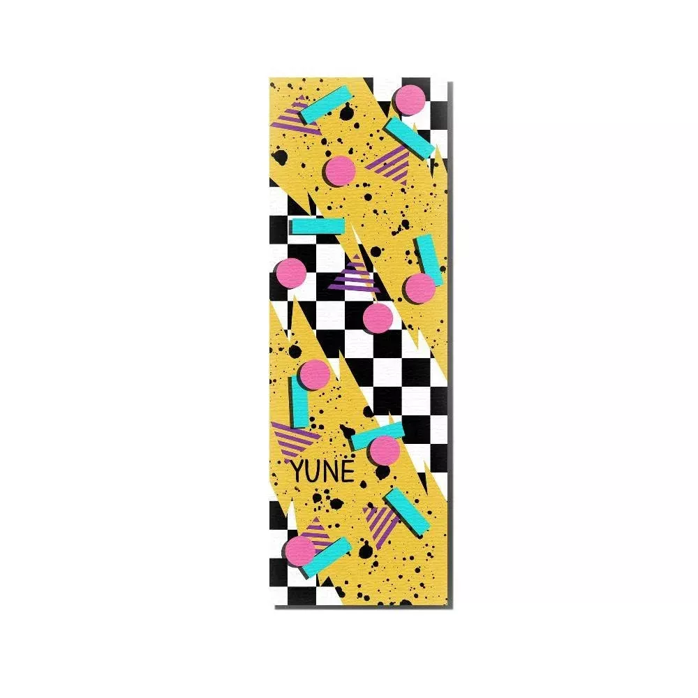 Yune Yoga - Yoga Mat | 6mm Thick | Yellow | Non-Slip | Eco Friendly | Radical.